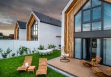 Dom z sauną nad morzem