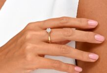 białe złoto Pierścionki